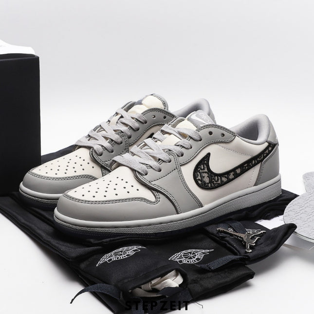 Dior x Air Jordan 1 Low “Grey”