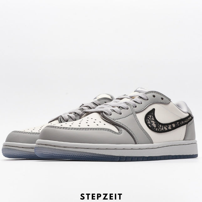 Dior x Air Jordan 1 Low “Grey”