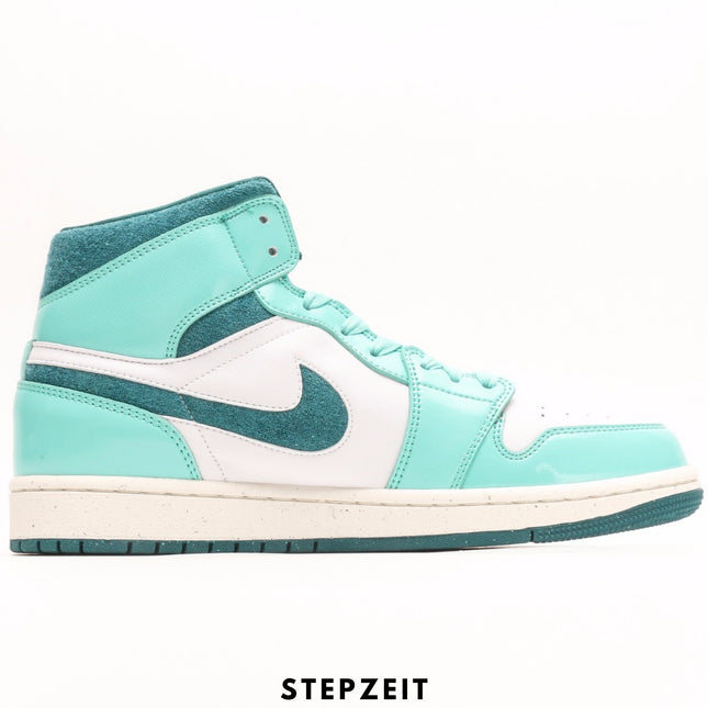 Air Jordan 1 Mid Bleached Turquoise