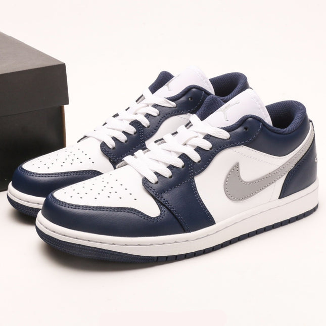 Air Jordan 1 Low SE Phantom Denim Swoosh AJ1