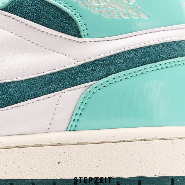 Air Jordan 1 Mid Bleached Turquoise