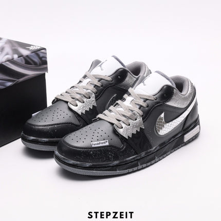 Air Jordan 1 Low GS”Light Smoke GreyBlack“