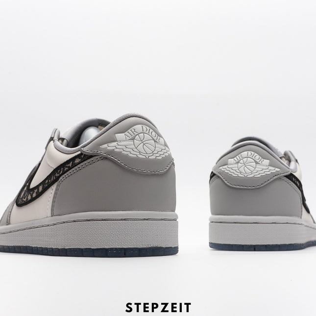 Dior x Air Jordan 1 Low “Grey”