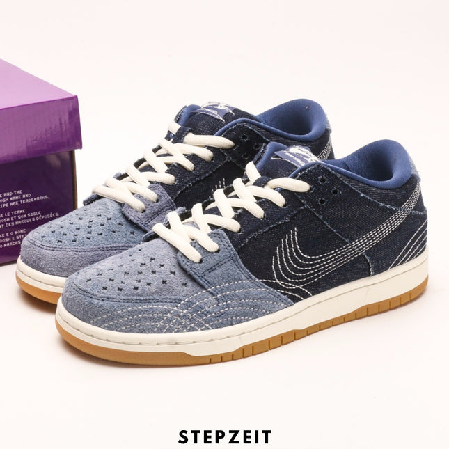 Nk SB Dunk Low Pro Prm Denim Gum