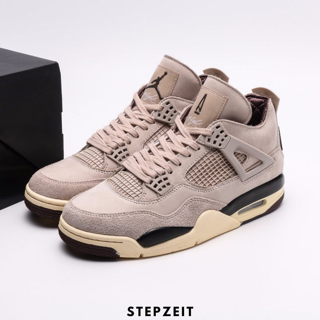 A Ma Maniere x Air Jordan 4 Retro ”Fossil Stone“